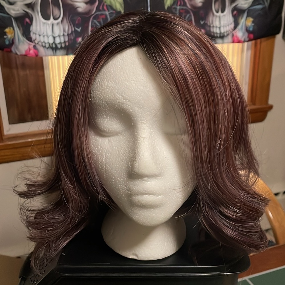 Belle Tress synthetic wig.